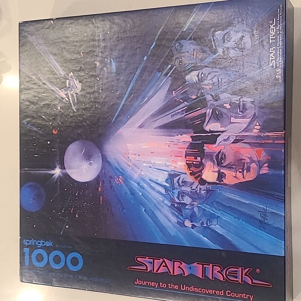 Springbok Star Trek Journey To The Undiscovered Country 1000 Piece Puzzl…